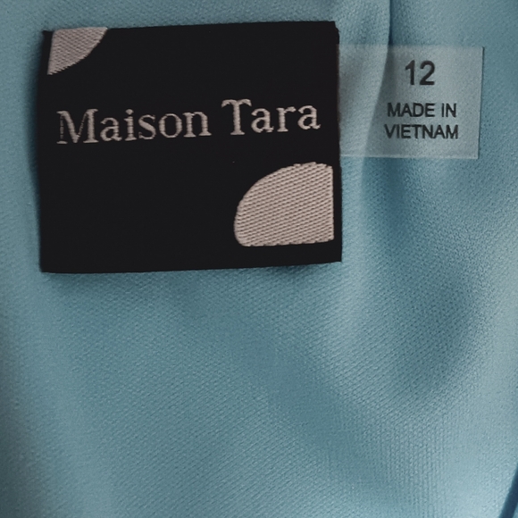 NWT Maison Tara Capelet Maxi Dress - Picture 8 of 15